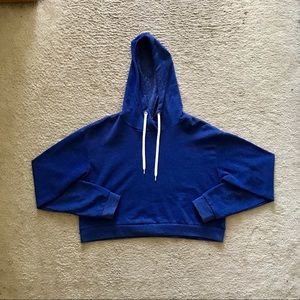 H&M Cropped Hoodie w/ Drawstrings